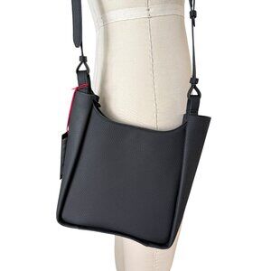 Tumi Georgica FRANCIS 100% LEATHER Crossbody Bag - Black